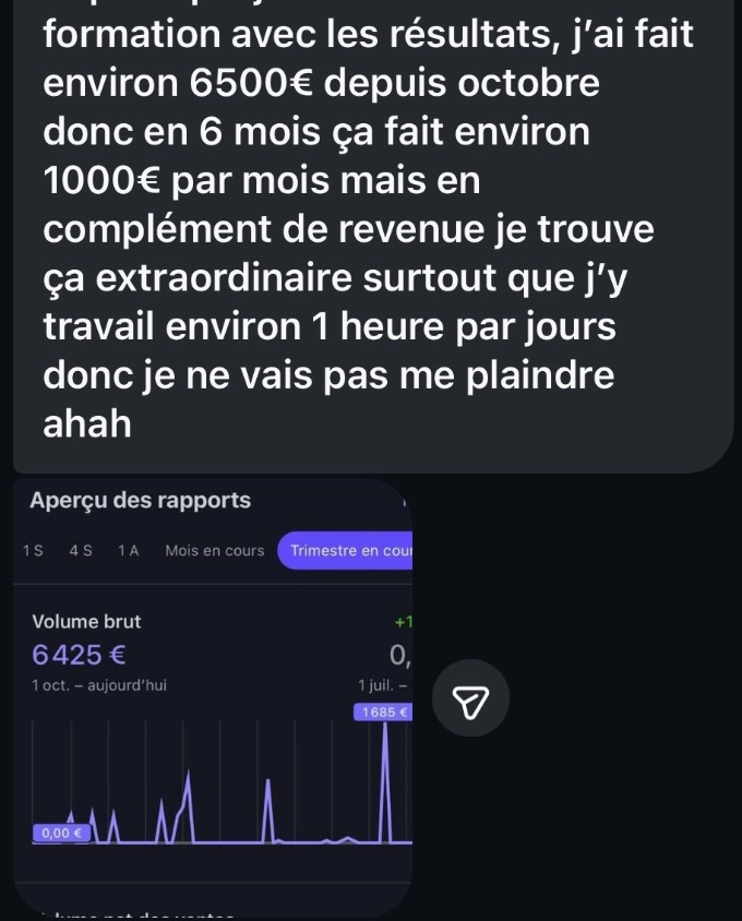 Résultat membre — 19 756€ en coaching 1:1